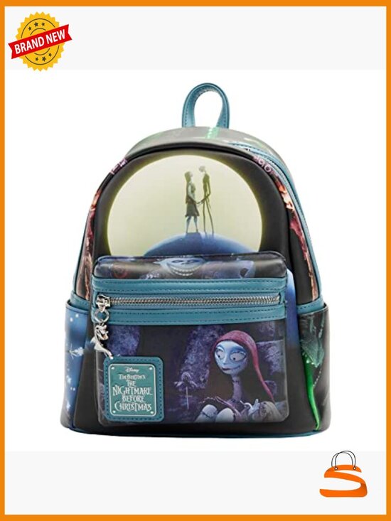 Nightmare Before Christmas Double Strap Shoulder Bag